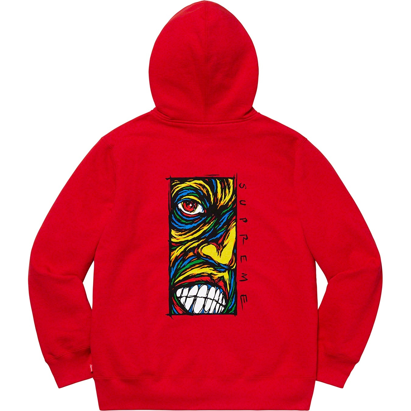 Disturbed Zip Up Hooded Sweatshirt view 2